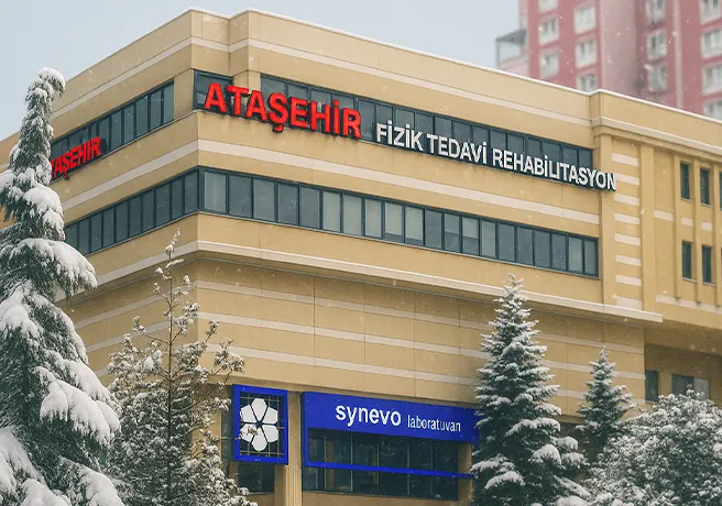 Ataşehir Fizik Tedavi ve Rehabilitasyon Merkezi bina dış cephesi